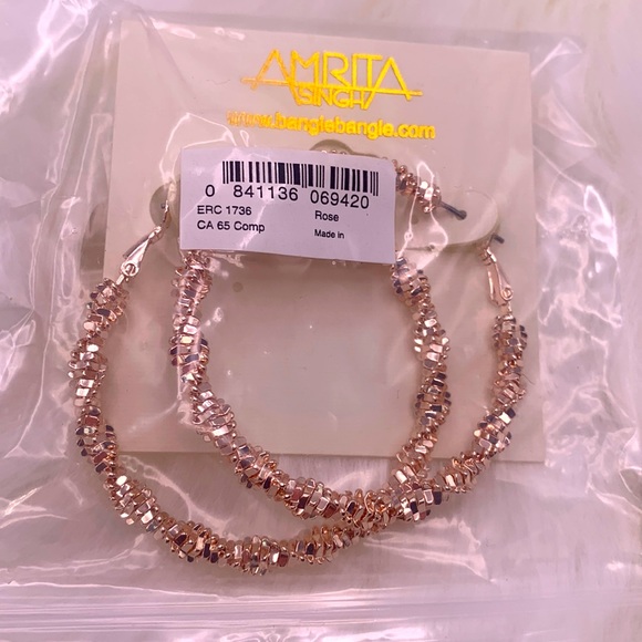 Amrita Singh Missy Hoops, Rose - Picture 4 of 6